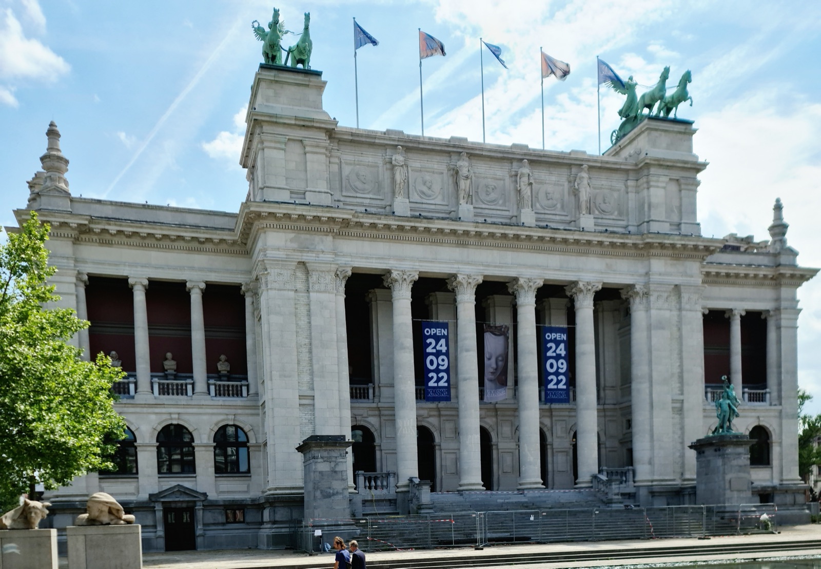 KMSKA, the Royal Museum of Fine Arts, a short walk away